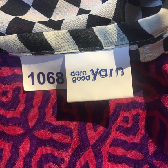 Darn Good Yarn Sari Wrap Skirt (new) - Picture 4 of 8